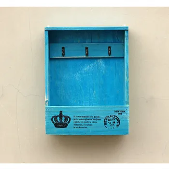 Free Shipping!Blue Color Wooden Key box Garden Key hanger case Wooden Hanger box Storage case Letter Storage box
Free Shipping!Blue Color Wooden Key box Garden Key hanger case Wooden Hanger box Storage case Letter Storage box