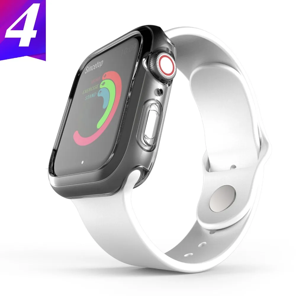 Accessory for Apple Watch Series 4 Case 44mm 40mm Soft TPU Ultra-Slim Lightweight Scratch Resistant Protective Cover for iWatch
Accessory for Apple Watch Series 4 Case 44mm 40mm Soft TPU Ultra-Slim Lightweight Scratch Resistant Protective Cover for iWatch