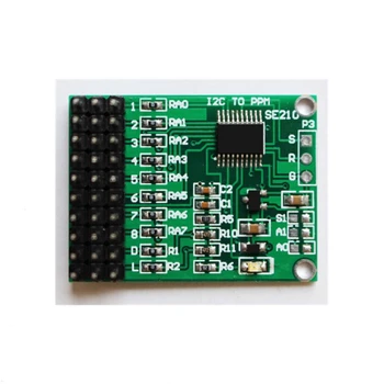 5Pcs Remote control receiver signal conversion I2C to PPM module For Arduino
5Pcs Remote control receiver signal conversion I2C to PPM module For Arduino
