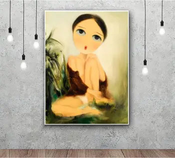 Chinese style post-modern famous artist Li li artworks girl hand painted impressionist oil painting
Chinese style post-modern famous artist Li li artworks girl hand painted impressionist oil painting