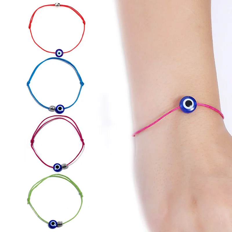 Allergy Free Lucky Evil Eye Bracelet 2018 New Arrival 6 Colors Adjustable Braided Rope Seaside Handmade Men Women Korean 1PC
Allergy Free Lucky Evil Eye Bracelet 2018 New Arrival 6 Colors Adjustable Braided Rope Seaside Handmade Men Women Korean 1PC