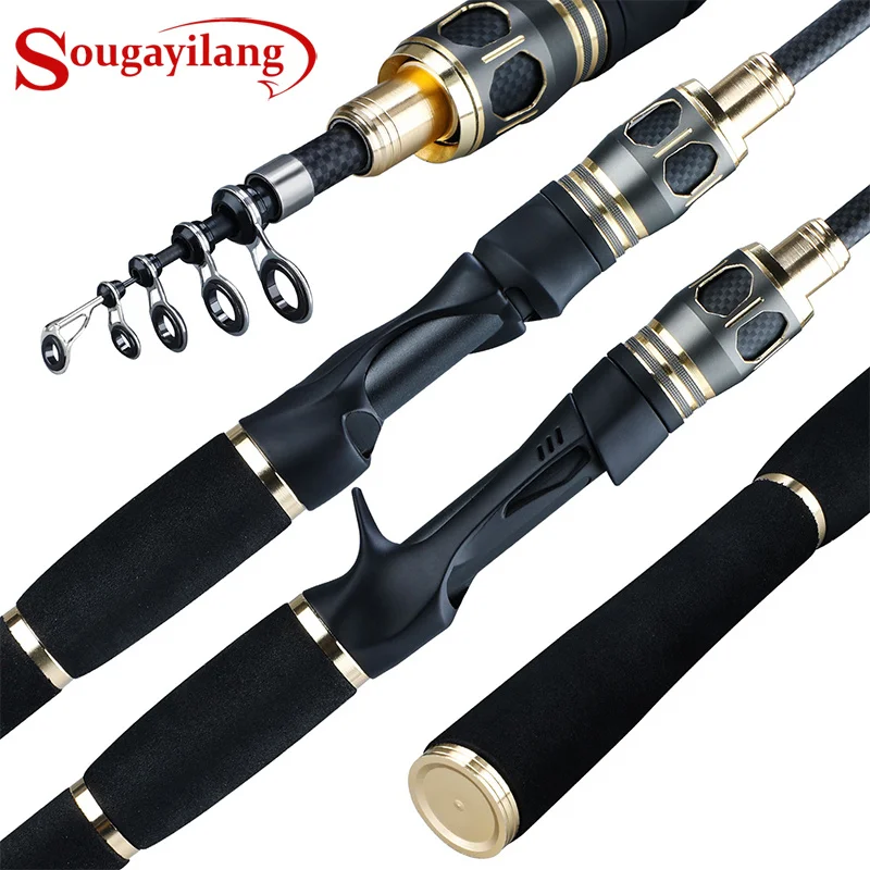 Sougayilang 1.8M Ice Fishing Rod Ultralight Weight Ice Fishing Rod Spinning / Casting Carbon Rod Fishing Tackles
Sougayilang 1.8M Ice Fishing Rod Ultralight Weight Ice Fishing Rod Spinning / Casting Carbon Rod Fishing Tackles