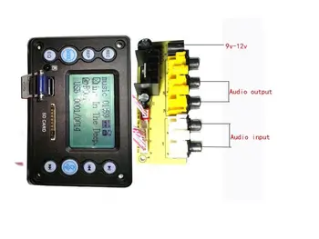 9-12V power conversion board 4.2 Bluetooth audio input recording radio lyrics display APE, FLAC, WMA, WAV, MP3 decoder board
9-12V power conversion board 4.2 Bluetooth audio input recording radio lyrics display APE, FLAC, WMA, WAV, MP3 decoder board