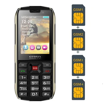 Quad SIM Card!Power Bank!2.8 inch!Big button 4 SIM card 4 standby 3000mAh power bank charger Flashlight servo H8 
Quad SIM Card!Power Bank!2.8 inch!Big button 4 SIM card 4 standby 3000mAh power bank charger Flashlight servo H8