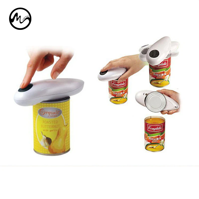 Mini One Touch Automatic Electric Can Tin Jar Opener & Bottle Wrench No Hands Battery Operated
Mini One Touch Automatic Electric Can Tin Jar Opener & Bottle Wrench No Hands Battery Operated