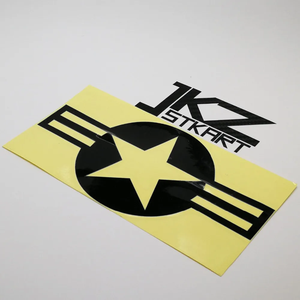 JKZ STKART 2 Pack Vinyl Die Cut Car Stickers Decals Air Force Star Mark 15 x 8 cm Motor Bike Truck Helmet Decorated Stickers
JKZ STKART 2 Pack Vinyl Die Cut Car Stickers Decals Air Force Star Mark 15 x 8 cm Motor Bike Truck Helmet Decorated Stickers