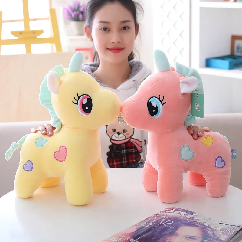 Unicorn Plush Toy Soft Stuffed Cartoon Unicorn Dolls Animal Horse High Quality Gift for Children
Unicorn Plush Toy Soft Stuffed Cartoon Unicorn Dolls Animal Horse High Quality Gift for Children