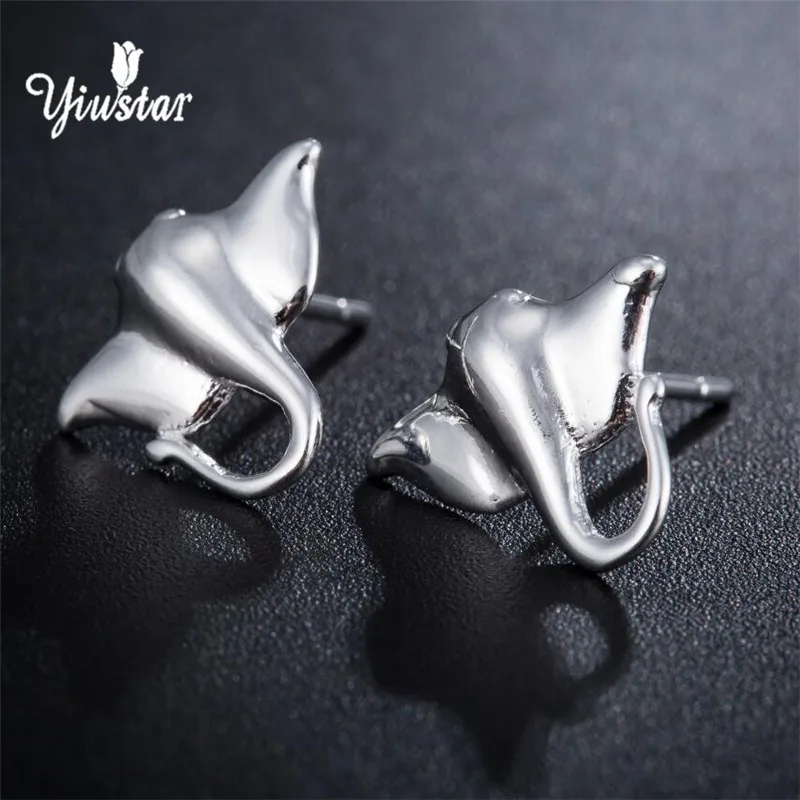 Yiustar Sting Ray Sea Creature Animal earrings Unique Ocean Stingray Manta Ray Sea Creature stingray stud earrings Bijoux
Yiustar Sting Ray Sea Creature Animal earrings Unique Ocean Stingray Manta Ray Sea Creature stingray stud earrings Bijoux