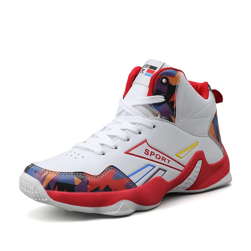 Man High-top Basketball Shoes Men's Cushioning Light Basketball Sneakers Anti-skid Breathable Outdoor Sports Shoes Jordan Retro
Man High-top Basketball Shoes Men's Cushioning Light Basketball Sneakers Anti-skid Breathable Outdoor Sports Shoes Jordan Retro