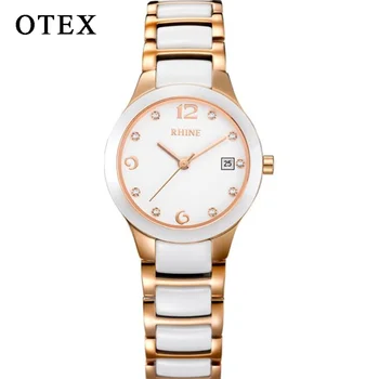Women's watch ceramic calendar fashion waterproof quartz movement clock luxury brand rhinestone ladies bracelet relogio femino
Women's watch ceramic calendar fashion waterproof quartz movement clock luxury brand rhinestone ladies bracelet relogio femino
