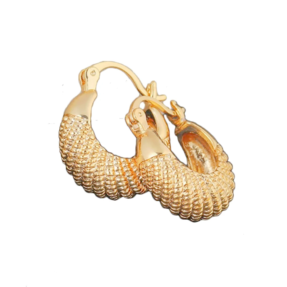Fashion Golden/Silver Plated Large Hoop Round Circle Earrings Women Jewelry Gift | Украшения и аксессуары
