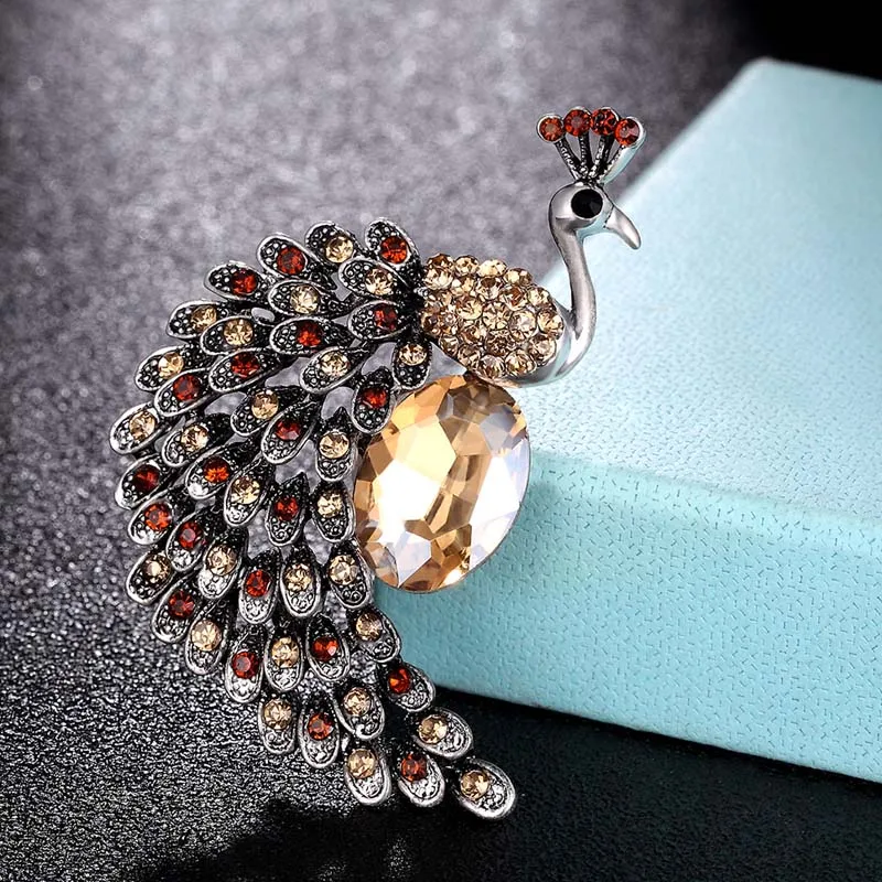 Zlxgirl tin alloy Rhinestone peacock Animal Brooches jewelry Fashion women's punk scarf pins accessory nice hats and bags bijoux
Zlxgirl tin alloy Rhinestone peacock Animal Brooches jewelry Fashion women's punk scarf pins accessory nice hats and bags bijoux