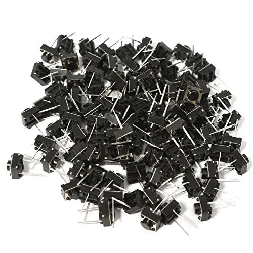 1000PCS/LOT 6*6*5MM touch switch button switch 2 pin in the middle two feet 6x6x5
1000PCS/LOT 6*6*5MM touch switch button switch 2 pin in the middle two feet 6x6x5