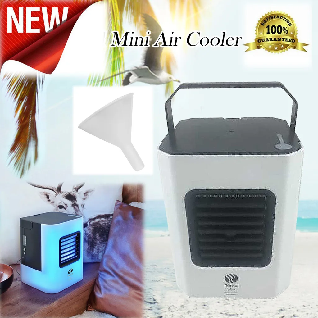 Mini Portable Air Conditioner Conditioning Humidifier Purifier 7 Colors Personal Arctic Air Cooler Cooling Fan For Home Office
Mini Portable Air Conditioner Conditioning Humidifier Purifier 7 Colors Personal Arctic Air Cooler Cooling Fan For Home Office