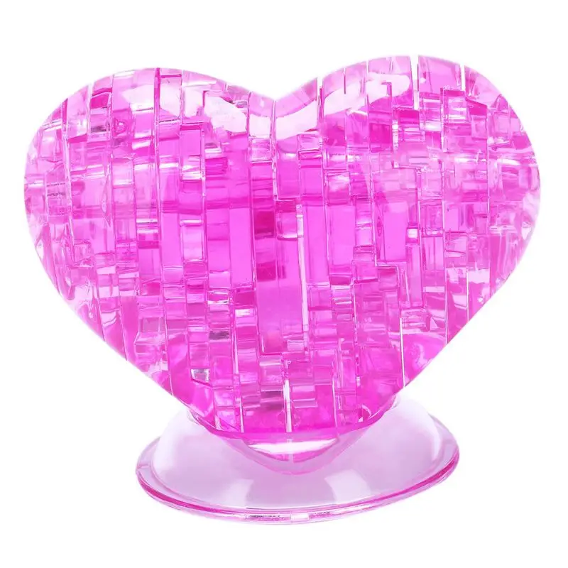 COOLPLAY DIY three-dimensional love peach 3D crystal building blocks children's educational toys creative gift room fur
COOLPLAY DIY three-dimensional love peach 3D crystal building blocks children's educational toys creative gift room fur