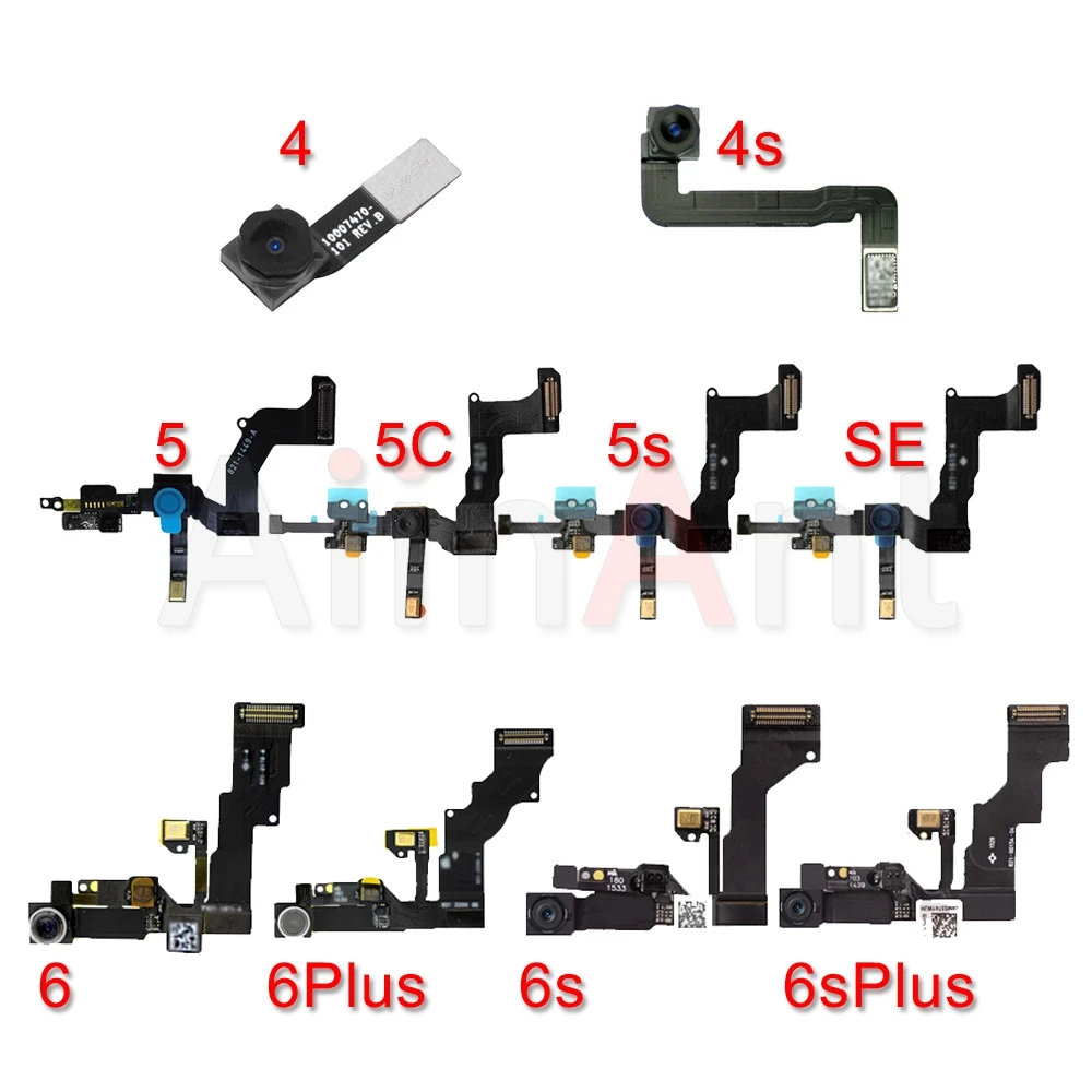 Original Front Camera For iPhone 6s 6 7 8 Plus 5 5s 5C SE Sensor Proximity Small Front Camera Flex Cable Replacement
Original Front Camera For iPhone 6s 6 7 8 Plus 5 5s 5C SE Sensor Proximity Small Front Camera Flex Cable Replacement
