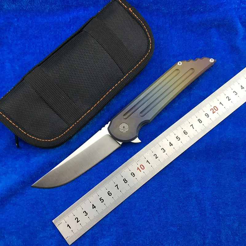 NIGHTHAWK Flipper folding knife s35vn steel TC4 Titanium handle outdoor camping hunting pocket kitchen fruit knives EDC tools
NIGHTHAWK Flipper folding knife s35vn steel TC4 Titanium handle outdoor camping hunting pocket kitchen fruit knives EDC tools