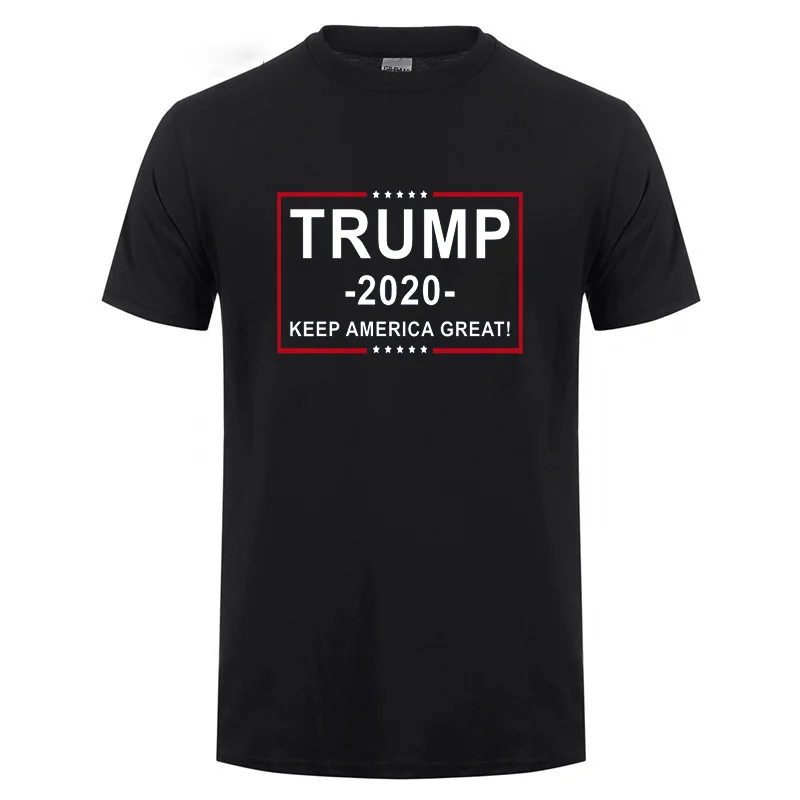 

President USA Donald Trump Keep America Great 2020 Republican T-Shirt For Man Woman Summer Short Sleeve Cotton T Shirt Tshirt