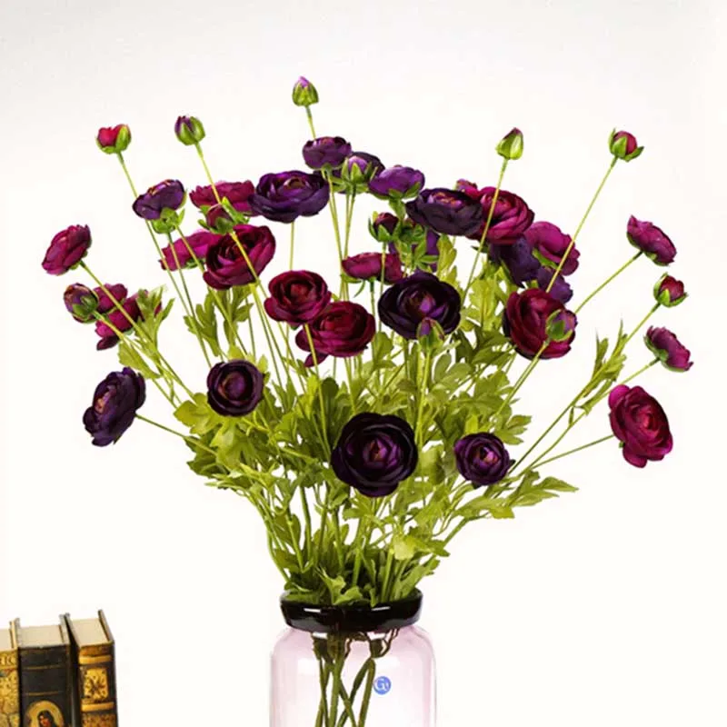 8 Heads Artificial Ranunculus Asiaticus Rose Silk Flowers Fake Simulation Flower Home Wedding Decoration 12 Colors
8 Heads Artificial Ranunculus Asiaticus Rose Silk Flowers Fake Simulation Flower Home Wedding Decoration 12 Colors