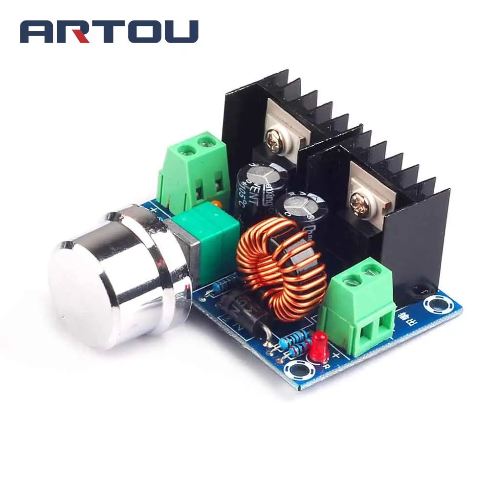 XH-M401 DC-DC Step Down Buck Converter Power Supply Module XL4016E1 PWM Adjustable 4-40V To 1.25-36V Step Down Board 8A 200W
XH-M401 DC-DC Step Down Buck Converter Power Supply Module XL4016E1 PWM Adjustable 4-40V To 1.25-36V Step Down Board 8A 200W