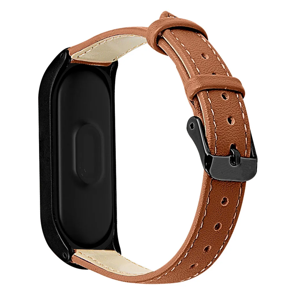 Leather Wristband Strap Replacement Wristband Band Strap Metal Case Cover For Xiaomi Mi Band 4 Bracele #C
Leather Wristband Strap Replacement Wristband Band Strap Metal Case Cover For Xiaomi Mi Band 4 Bracele #C