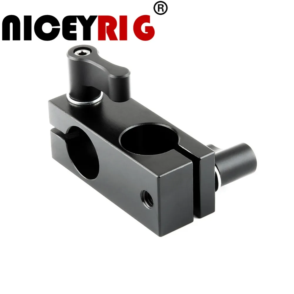 NICEYRIG Double Rod Clamp 15mm 90 Degrees Vertically Rail Connector Adapter DSLR Camera Rig Aluminum Alloy Black 2pcs Hand Screw
NICEYRIG Double Rod Clamp 15mm 90 Degrees Vertically Rail Connector Adapter DSLR Camera Rig Aluminum Alloy Black 2pcs Hand Screw