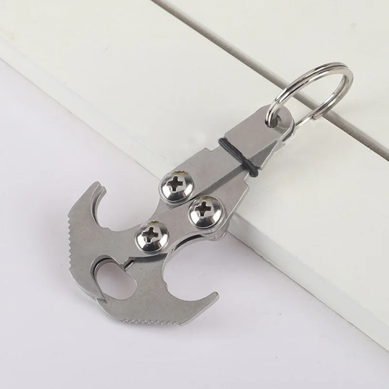 Stainless Steel Survival Folding Grappling Hook Multifunctional Outdoor Climbing Claw Carabiner Travel Rescue Tool Climbing Tool
Stainless Steel Survival Folding Grappling Hook Multifunctional Outdoor Climbing Claw Carabiner Travel Rescue Tool Climbing Tool