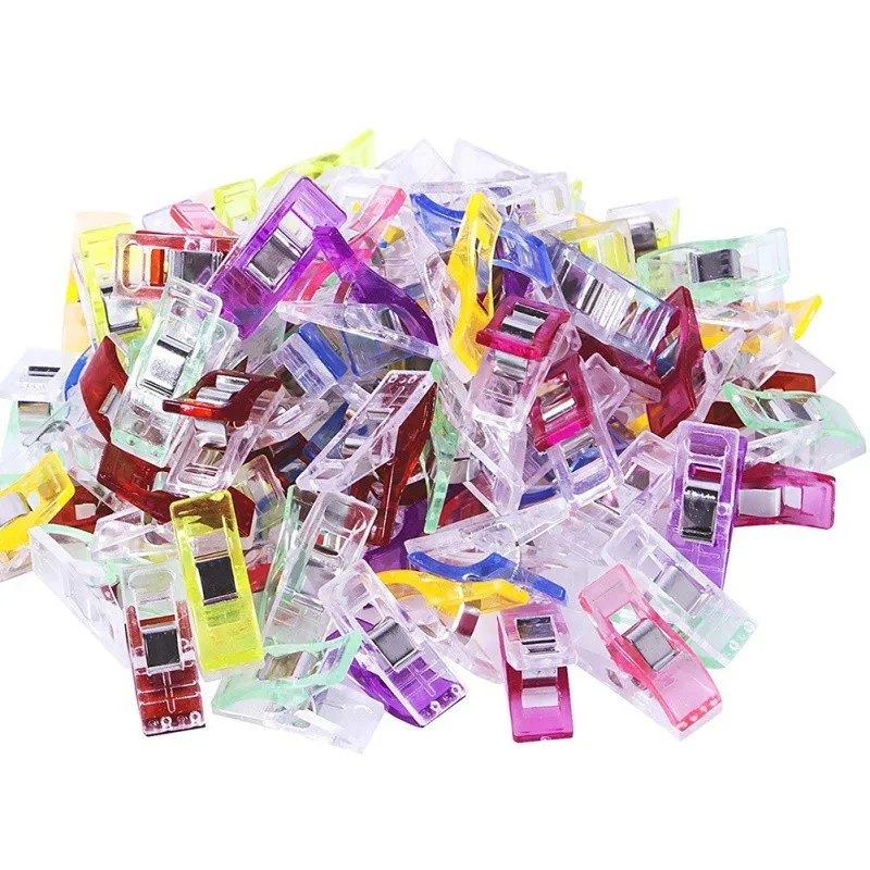 DIY Patchwork 50/100Pcs Red Plastic Wonder Clips Holder For Fabric Quilting Craft Sewing Knitting Garment Clips
DIY Patchwork 50/100Pcs Red Plastic Wonder Clips Holder For Fabric Quilting Craft Sewing Knitting Garment Clips