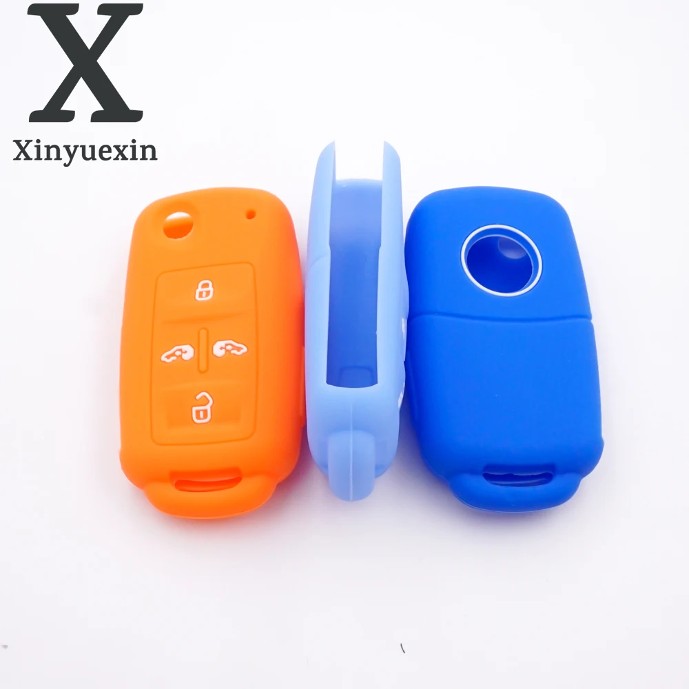 Xinyuexin 4 Button Replacement Flip Remote Silicone Car Key Cover Case Fit for VW Sharan Car Key Accessory Protective Shell
Xinyuexin 4 Button Replacement Flip Remote Silicone Car Key Cover Case Fit for VW Sharan Car Key Accessory Protective Shell