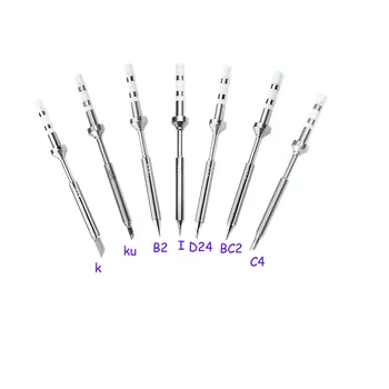TS100 Programmable Mini Soldering Iron Replacement Tip Electric Soldering Iron Tip TS-B2/TS-BC2/TS-D24/TS-K/TS-I/TS-KU/TS-C4
TS100 Programmable Mini Soldering Iron Replacement Tip Electric Soldering Iron Tip TS-B2/TS-BC2/TS-D24/TS-K/TS-I/TS-KU/TS-C4