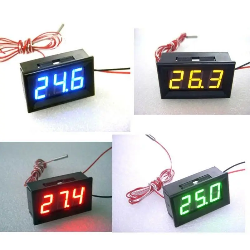12V 24V цифровой светодиодный термометр PT100 датчик-200 ~ + 450C тестер температуры
12V 24V цифровой светодиодный термометр PT100 датчик-200 ~ + 450C тестер температуры