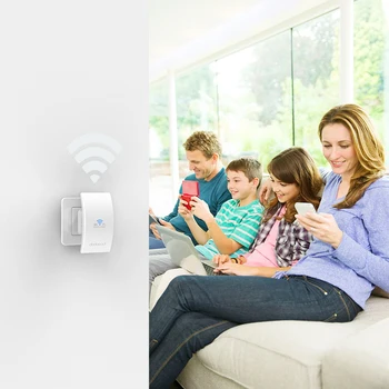 Wall wifi Repeater Mounted Wireless Range Extender Signal Booster Support Access Point AP / Repeater Mode 2.4GHz 300Mbps
Wall wifi Repeater Mounted Wireless Range Extender Signal Booster Support Access Point AP / Repeater Mode 2.4GHz 300Mbps