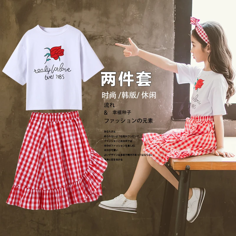 Toddler Girl Clothes Summer Kids Fashion White Print Shirt + Skirt 2pc Teenage Boutique Kids Clothing 10 12 14 Mode Enfant Fille
Toddler Girl Clothes Summer Kids Fashion White Print Shirt + Skirt 2pc Teenage Boutique Kids Clothing 10 12 14 Mode Enfant Fille