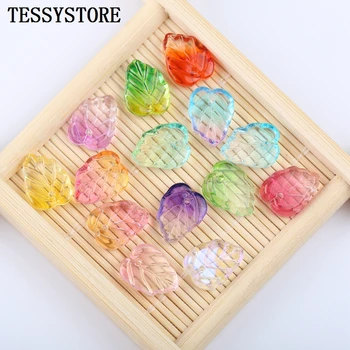 10pcs Small Flower Leaves Lampwork Beads Multi Gradient Color Glass Beads For Jewelry Making Handmade DIY Accessories
10pcs Small Flower Leaves Lampwork Beads Multi Gradient Color Glass Beads For Jewelry Making Handmade DIY Accessories