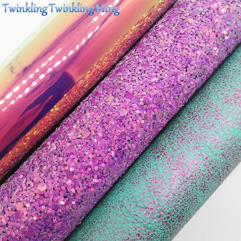 PURPLE Glitter Fabric, Iridescent Smooth Patent Faux Leather Fabric, Synthetic Leather For Bows A4 8"x11" Twinkling Ming XM176
PURPLE Glitter Fabric, Iridescent Smooth Patent Faux Leather Fabric, Synthetic Leather For Bows A4 8"x11" Twinkling Ming XM176
