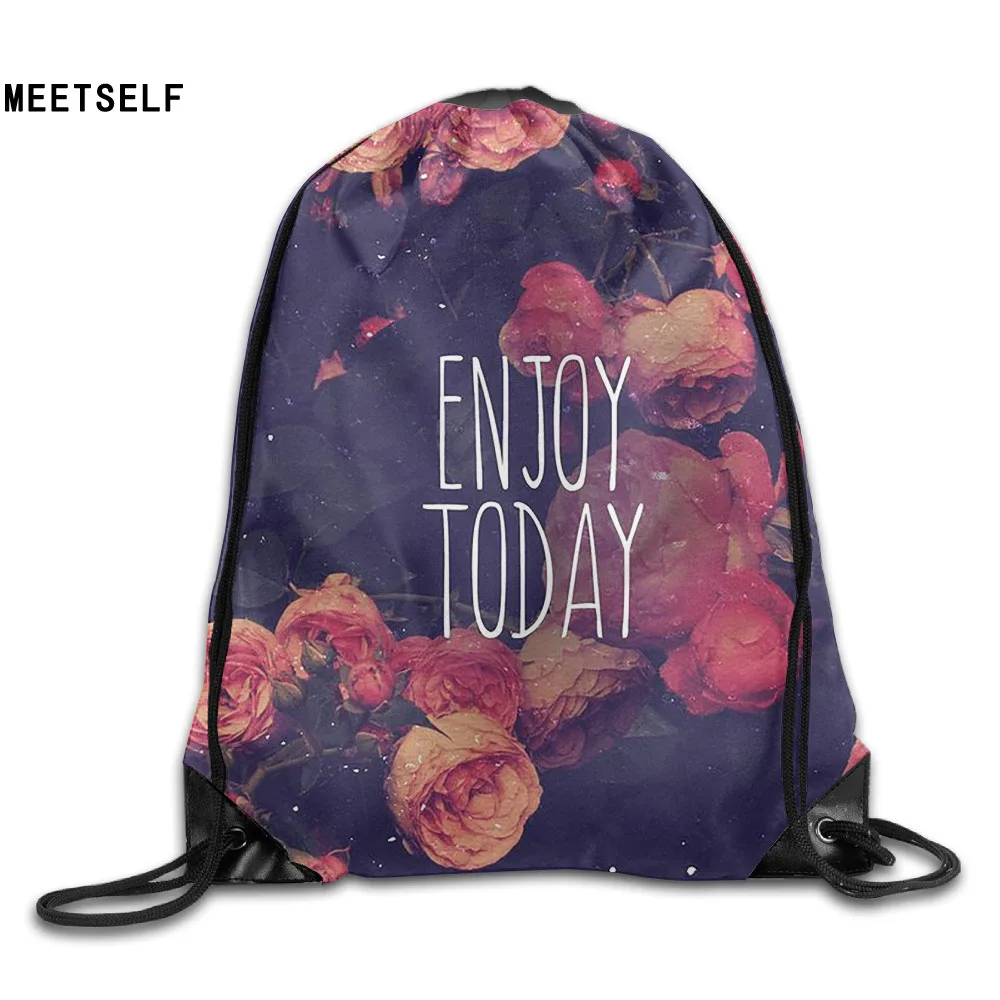 SAMCUSTOM 3D Print Enjoy Today Shoulders Bag Women Fabric Backpack Girls Beam Port Drawstring Travel Shoes Dust Storage Bags
SAMCUSTOM 3D Print Enjoy Today Shoulders Bag Women Fabric Backpack Girls Beam Port Drawstring Travel Shoes Dust Storage Bags