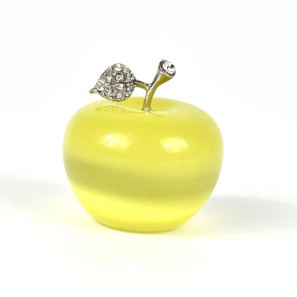 Wholesale Lemon Opal Quartz Crystal Apple Reiki Healing Crystal Statue Christmas Eve Christmas Gift Decoration Artware
Wholesale Lemon Opal Quartz Crystal Apple Reiki Healing Crystal Statue Christmas Eve Christmas Gift Decoration Artware