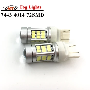 2Pcs 12V Car LED Light 4014 72smd t20 7443 Auto brake Lamp daytime running light DRL
2Pcs 12V Car LED Light 4014 72smd t20 7443 Auto brake Lamp daytime running light DRL