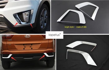Accessories For Hyundai Creta IX25 2015 2016 2017 Chrome Front & Rear Fog Lamp Light Foglight Decoration Molding Cover Kit Trim
Accessories For Hyundai Creta IX25 2015 2016 2017 Chrome Front & Rear Fog Lamp Light Foglight Decoration Molding Cover Kit Trim
