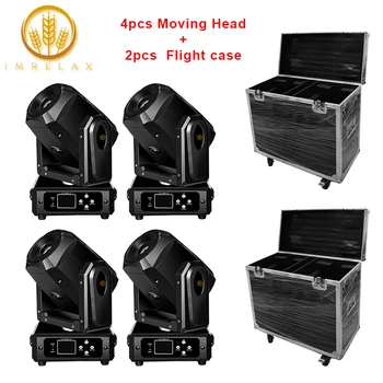 IMRELAX High Power 4pcs 60W LED Spot Moving Head Light 3 Facet Prism Rotating GOBO LED Stage Light With Flight Case Package 
IMRELAX High Power 4pcs 60W LED Spot Moving Head Light 3 Facet Prism Rotating GOBO LED Stage Light With Flight Case Package