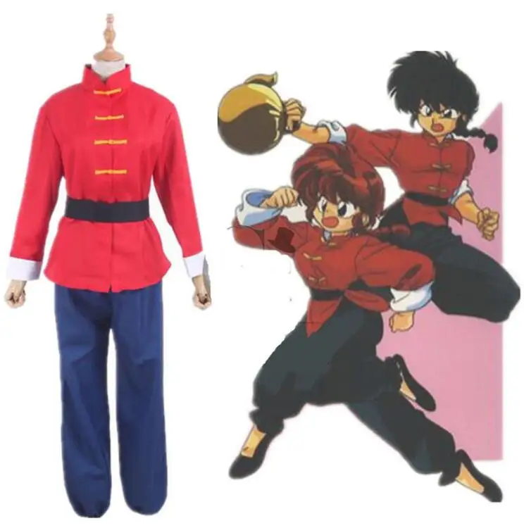 Anime Ranma 1/2 Tendou Akane Cosplay Costume Japanese anime mens womens Chinese Style outfit Custom
Anime Ranma 1/2 Tendou Akane Cosplay Costume Japanese anime mens womens Chinese Style outfit Custom