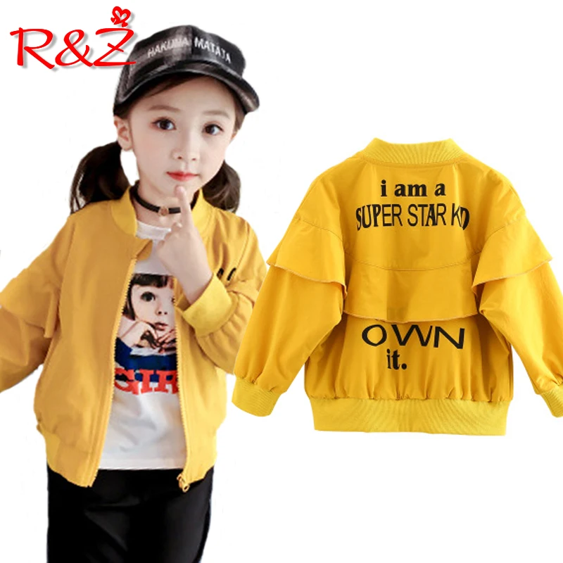 R&Z children's suit 2019 spring and autumn new girls jacket jacket children's small children Korean baseball uniform
R&Z children's suit 2019 spring and autumn new girls jacket jacket children's small children Korean baseball uniform