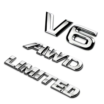 Auto Accessories For Toyota Highlander 3D Metal Chrome Car Rear Trunk Emblem V6 Sticker Sport AWD Decal Limited Badge Upscale
Auto Accessories For Toyota Highlander 3D Metal Chrome Car Rear Trunk Emblem V6 Sticker Sport AWD Decal Limited Badge Upscale