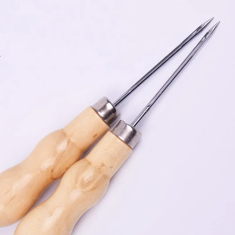 1PC Canvas Leather Sewing Shoes Wood Handle Tool Awl Hand Stitching Taper Leathercraft Needle Tool Kit Craft Sewing Supplies
1PC Canvas Leather Sewing Shoes Wood Handle Tool Awl Hand Stitching Taper Leathercraft Needle Tool Kit Craft Sewing Supplies