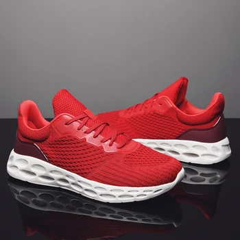 Spring Krasovki Men's Casual Shoes Male Sneakers Breathable Mesh Lace up Man Footwears Sport Sapato Masculino Plus Size 39-46
Spring Krasovki Men's Casual Shoes Male Sneakers Breathable Mesh Lace up Man Footwears Sport Sapato Masculino Plus Size 39-46