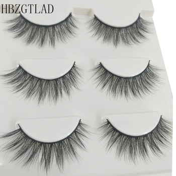 HBZGTALD 1 box 3 Pair Natural Long Eye Lashes Cross Messy Soft Thick False Eyelashes Fashion Makeup Tools 3D Fake Eyelashe
HBZGTALD 1 box 3 Pair Natural Long Eye Lashes Cross Messy Soft Thick False Eyelashes Fashion Makeup Tools 3D Fake Eyelashe