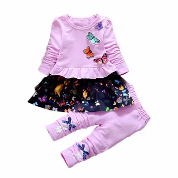Autumn kids girls 3D butterfly clothes suit top+pants set 2 pieces,kids long sleeve clothes suit clothing
Autumn kids girls 3D butterfly clothes suit top+pants set 2 pieces,kids long sleeve clothes suit clothing