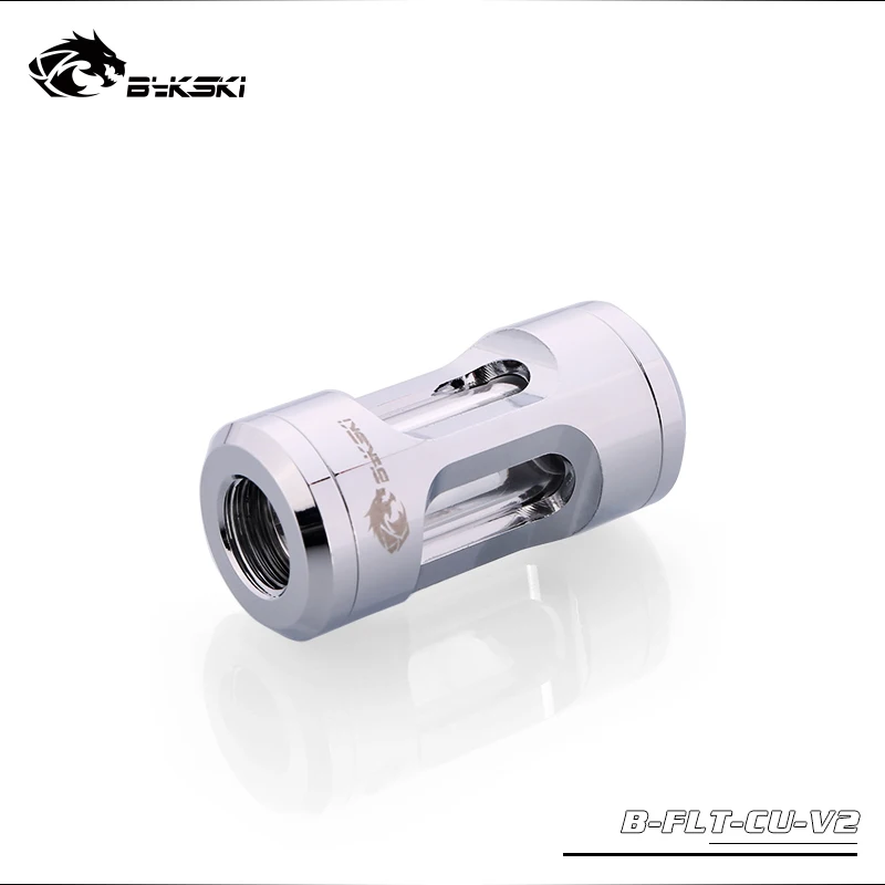 Bykski Silver ,Black water filter double inner G1/4" thread acrylic filter split watercooling accessories,B-FLT-CU V2
Bykski Silver ,Black water filter double inner G1/4" thread acrylic filter split watercooling accessories,B-FLT-CU V2