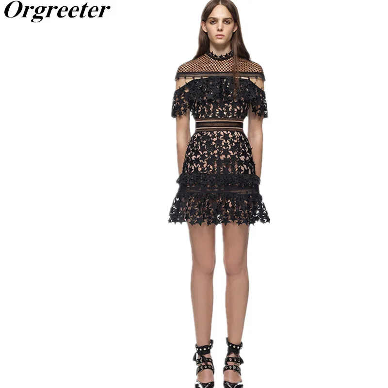 UK self portrait 2018 summer fashion Designer crochet Hook flower Lace Stars Hollow out Casual party Dress Mini Female vestidos
UK self portrait 2018 summer fashion Designer crochet Hook flower Lace Stars Hollow out Casual party Dress Mini Female vestidos