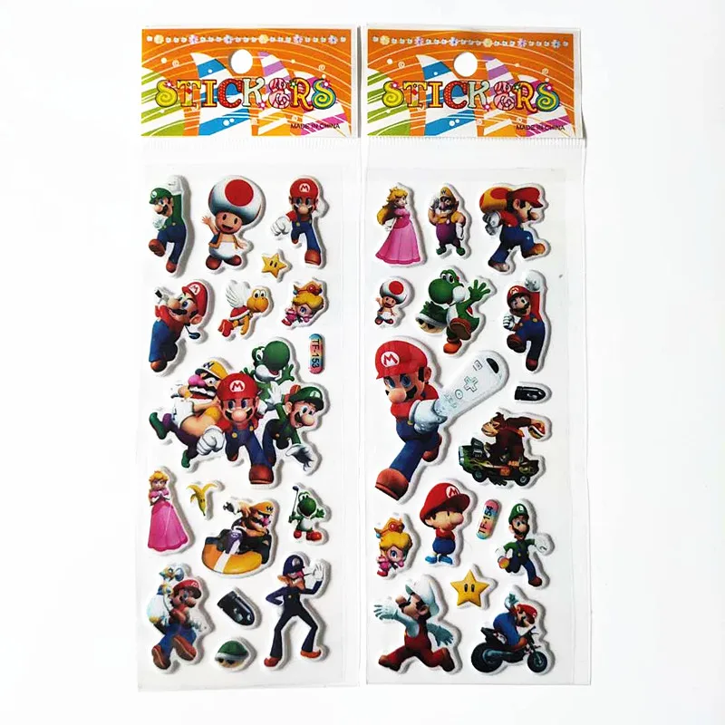 6 Sheets Cartoon Super Mario Stickers Kawaii Plumber Mario Bros Luigi Princess Peach Bubble Adesivos Laptop Luggage Guitar
6 Sheets Cartoon Super Mario Stickers Kawaii Plumber Mario Bros Luigi Princess Peach Bubble Adesivos Laptop Luggage Guitar